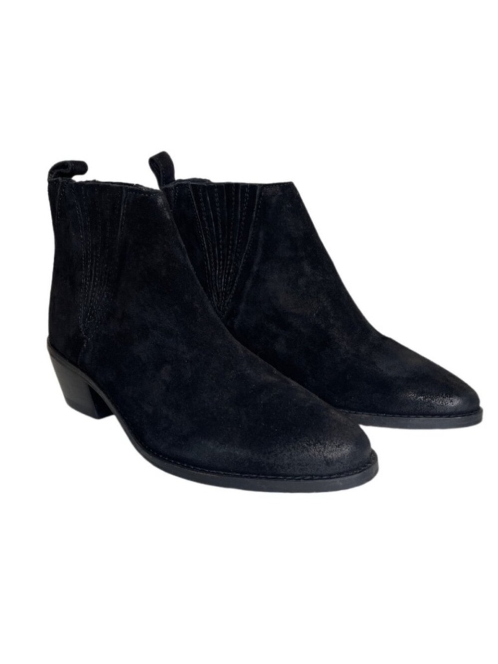 Splendid Cupid Distressed Suede Ankle Boots Size 8.5